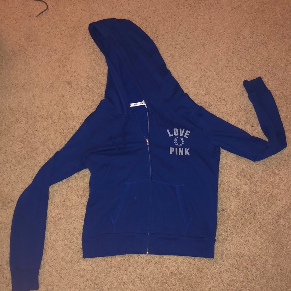Lightweight zip-up hoodie